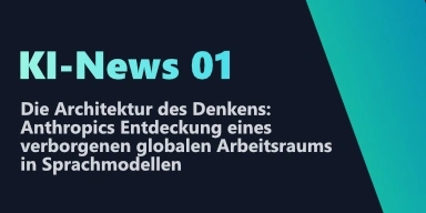Vorschaubild für meinen ersten Blog Beitrag über KI News.